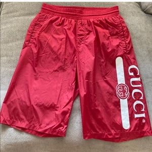 Authentic Gucci men’s swim trunks, size 48